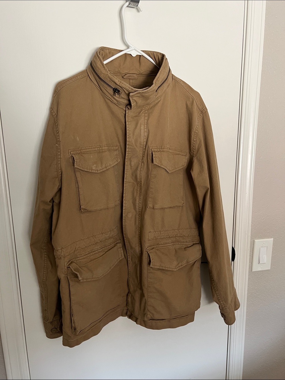 Men's Tan Utility Jacket